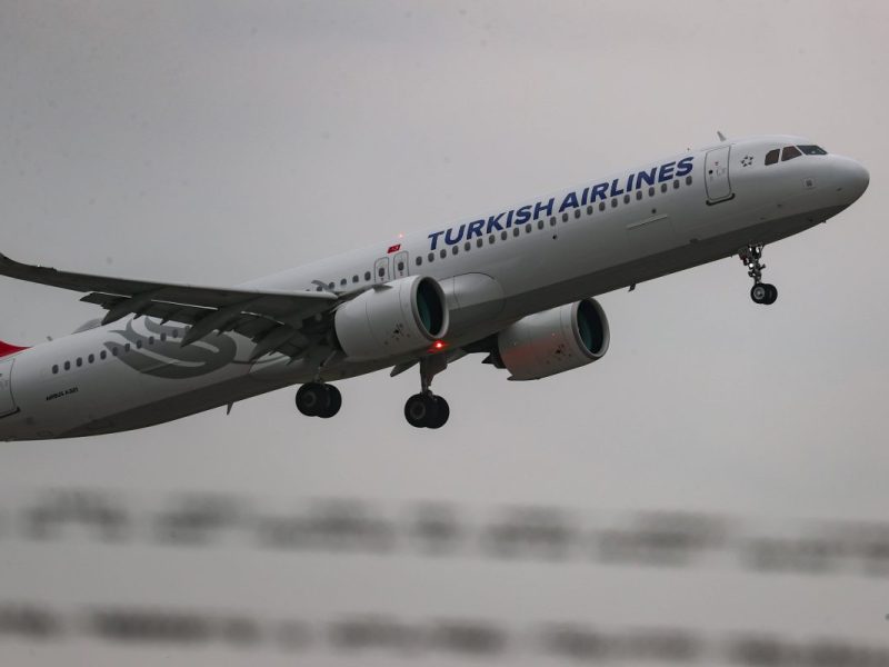 Flugzeug in der Luft