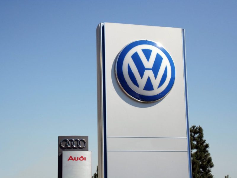 logo der VW-Tochterfirma Audi