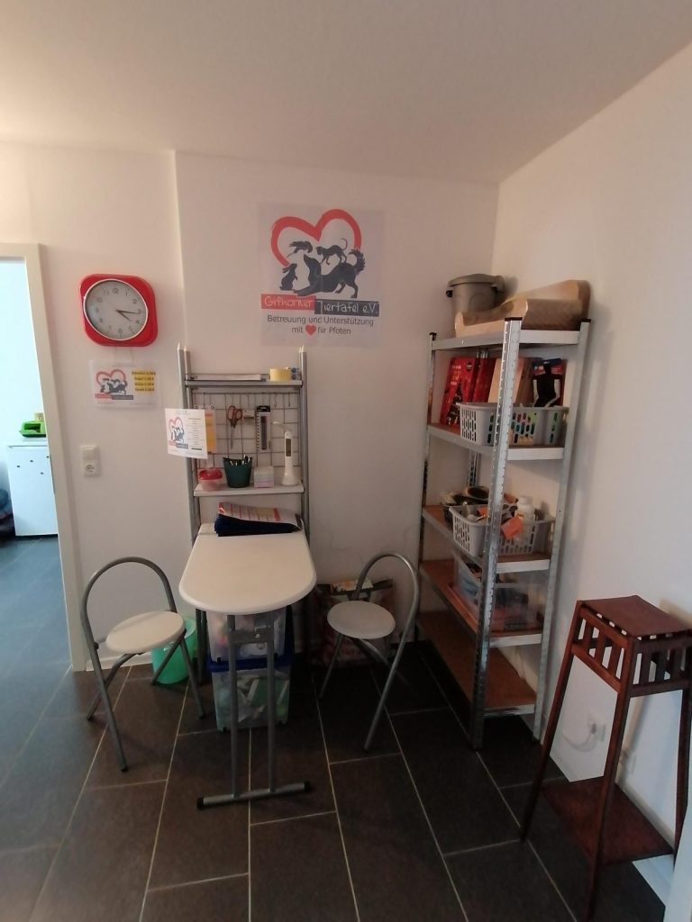 Die Räumlichkeiten der Gifhorner Tiertafel.