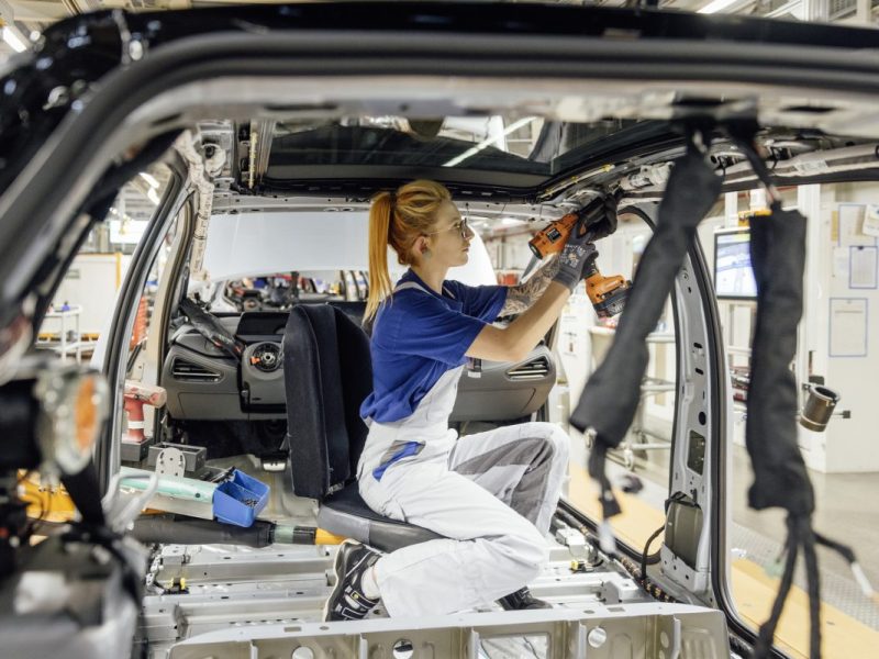 Bei VW in Zwickau stehen offenbar wieder einige Bänder still