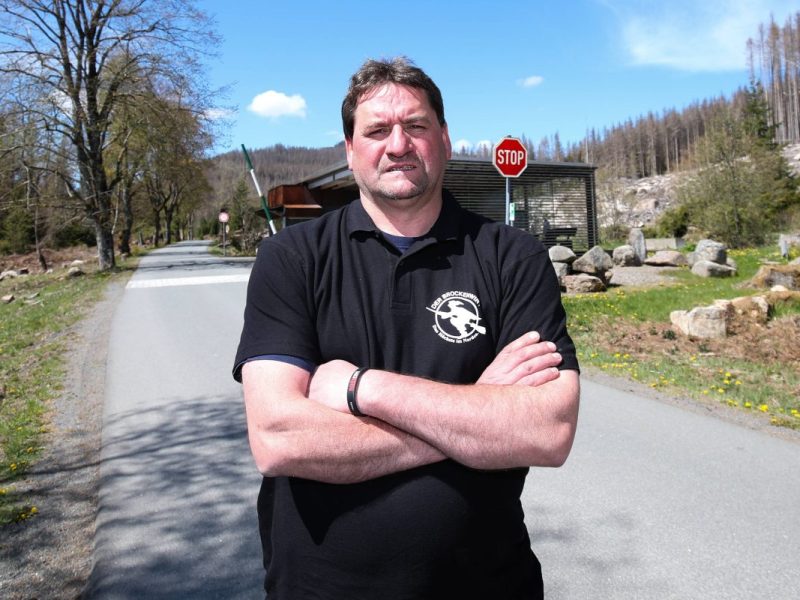 Brockenwirt Daniel Steinhoff zieht erstmal die Reißleine.