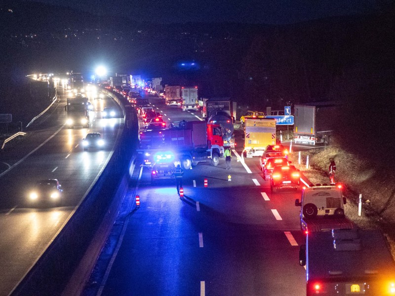 Stau auf der A39 bei Salzgitter