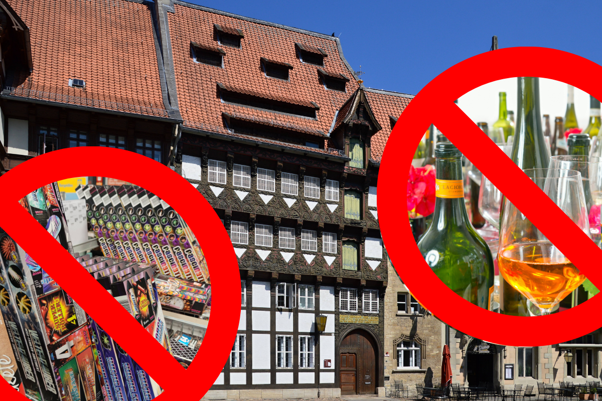 Viele freuen sich auf das Silvester-Fest in Braunschweig. Doch nicht überall darfst du böllern. Oder Alkohol trinken. Hier gibt's alle Infos.