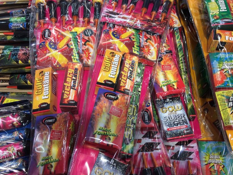 Im Lidl in Königslutter ging es heiß her beim Verkauf von Feuerwerk.