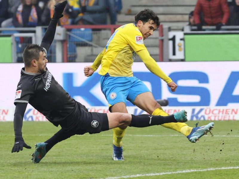 Eintracht Braunschweig trauert um diese Chance.