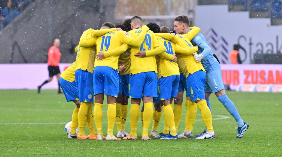 Eintracht Braunschweig blickt dem letzten Spiel des Jahres entgegen.