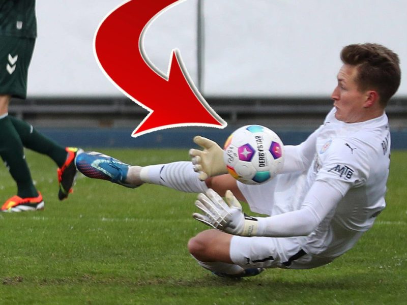 Ron-Thorben Hoffmann hält Eintracht Braunschweig den Sieg fest.