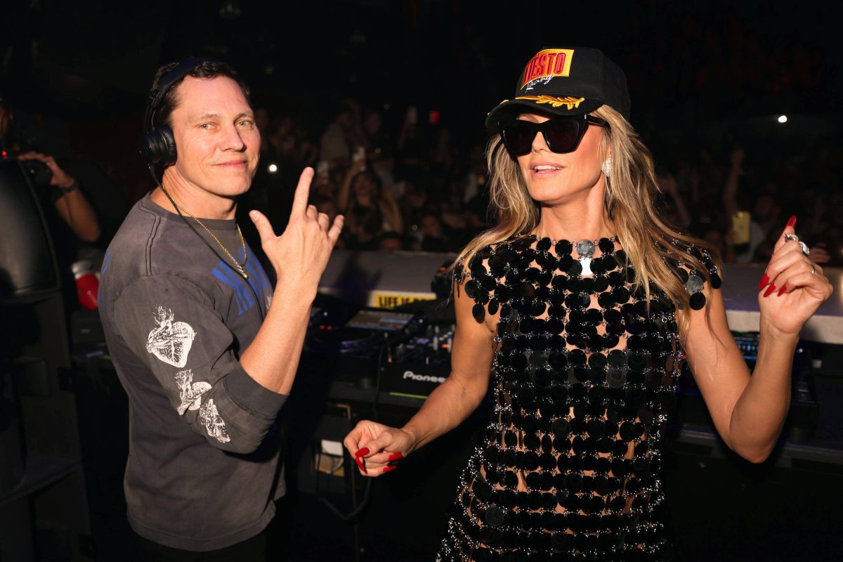 Heidi Klum und DJ Tiesto