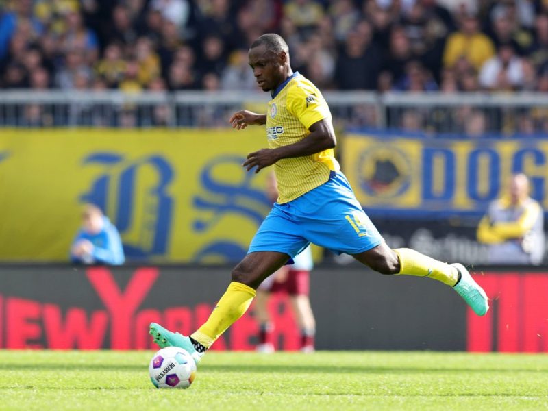 Anthony Ujah arbeitet bei Eintracht Braunschweig an seinem Comeback,