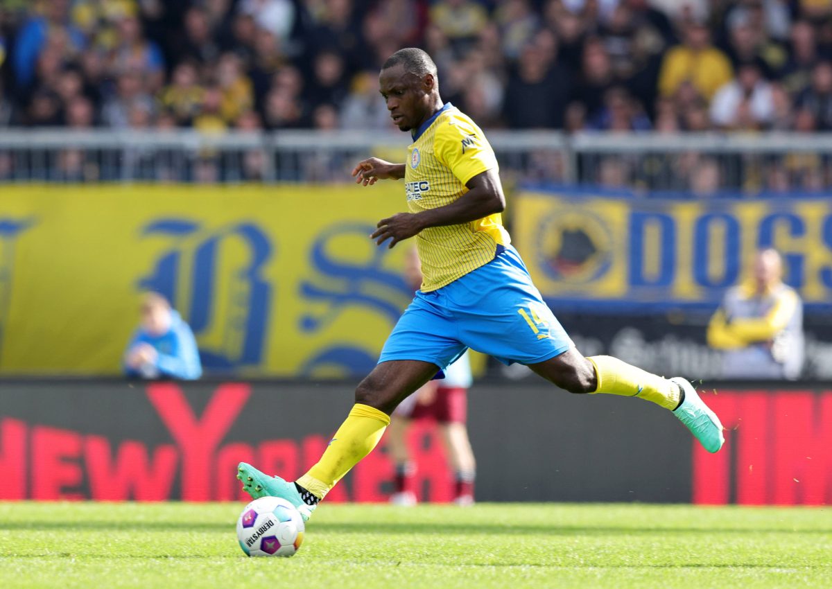 Anthony Ujah arbeitet bei Eintracht Braunschweig an seinem Comeback,