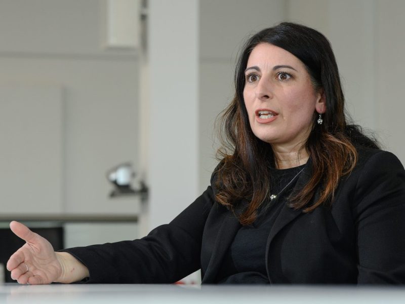 VW-Betriebsratschefin Daniela Cavallo will keine rechten Pöbler im Konzern haben.