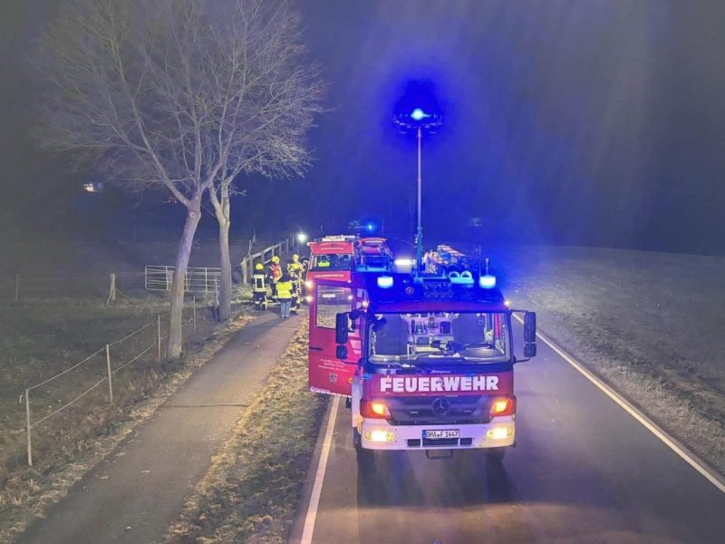 Tödlicher Unfall im Harz: Ein Mann hat bei Bad Sachsa sein Leben verloren.