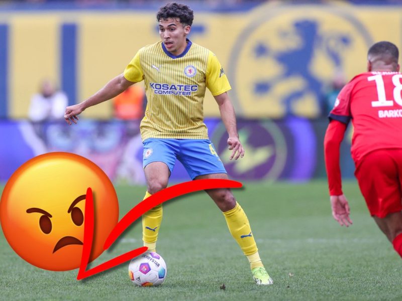 Bei Eintracht Braunschweig - Hertha gab es große Wut.