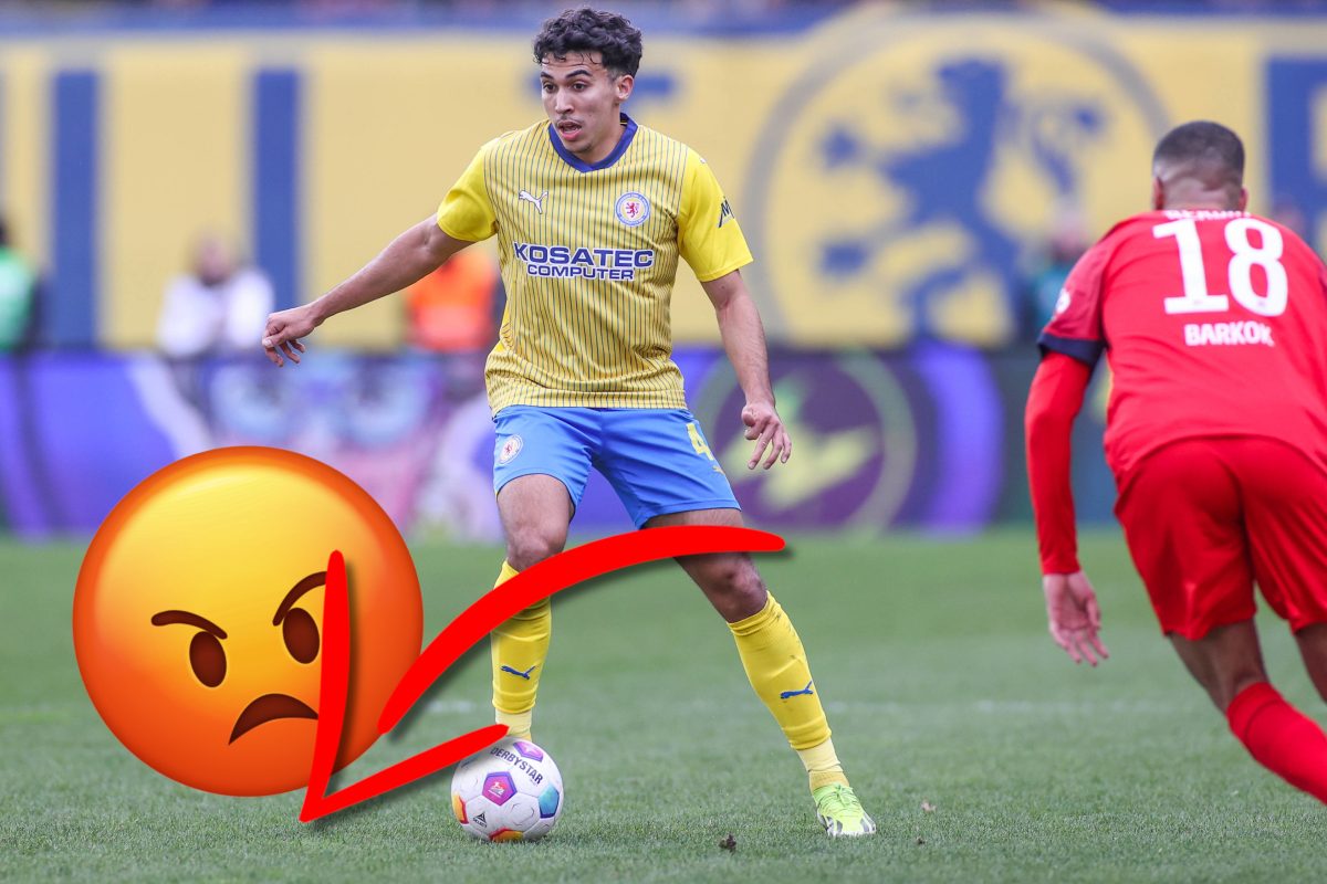 Bei Eintracht Braunschweig - Hertha gab es große Wut.