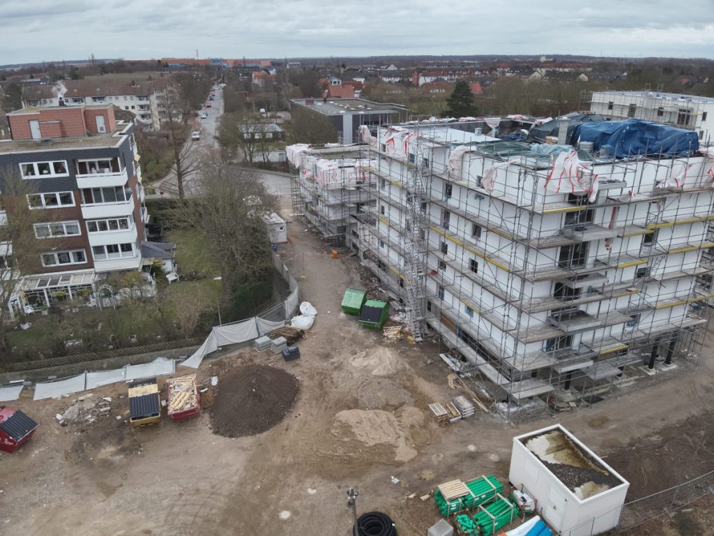 Das Foto zeigt den Tatort in Peine, den Carl-von-Ossietzky-Platz.