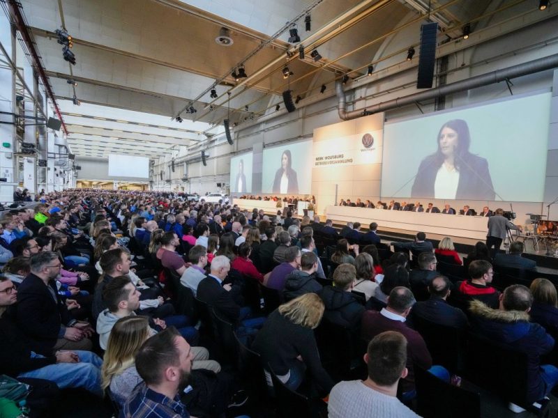 Volle Hütte bei VW am Mittwoch!