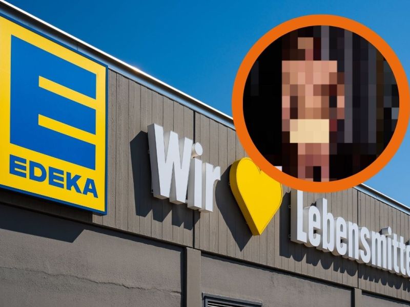 Oscar-Outfit bei Edeka