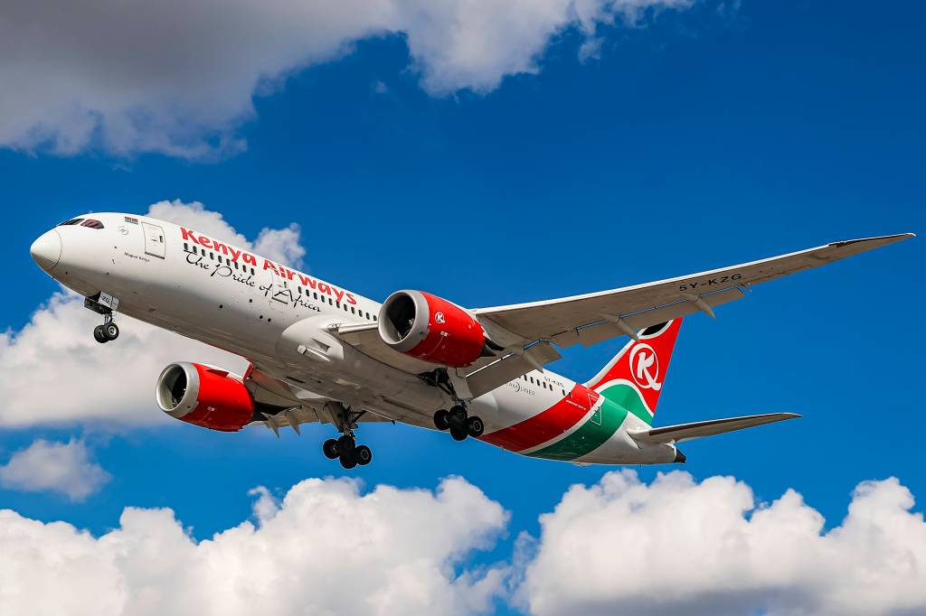 kenya airways flug