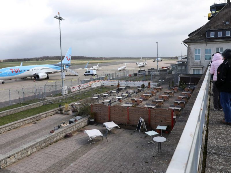 Am Flughafen Braunschweig war am Freitag etwas mehr los als sonst.