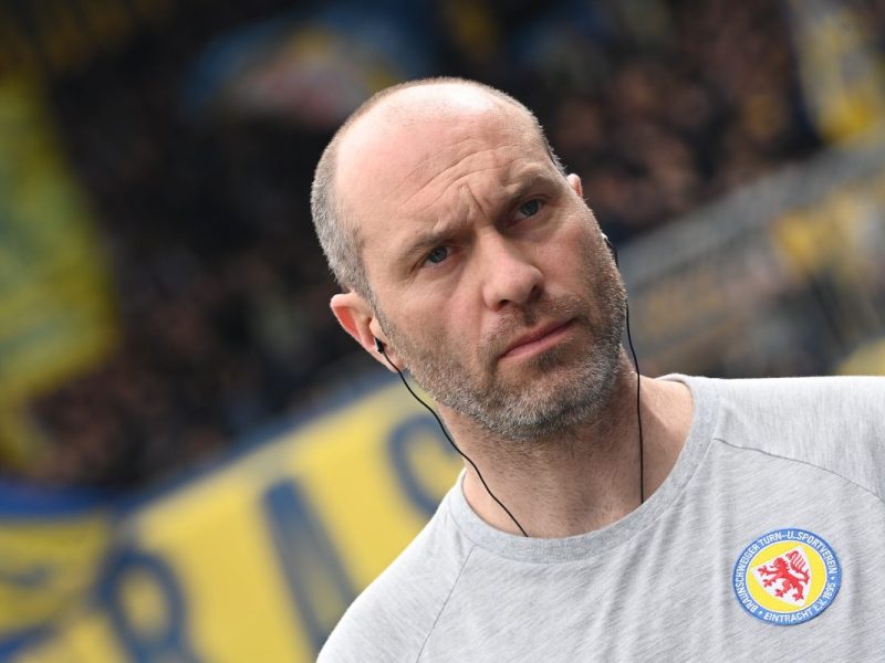 Eintracht Braunschweig-Coach Daniel Scherning.