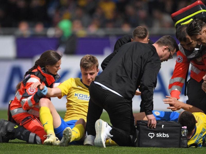 Robert Ivanov war bei Eintracht Braunschweig – Hannover 96 sichtlich weggetreten.