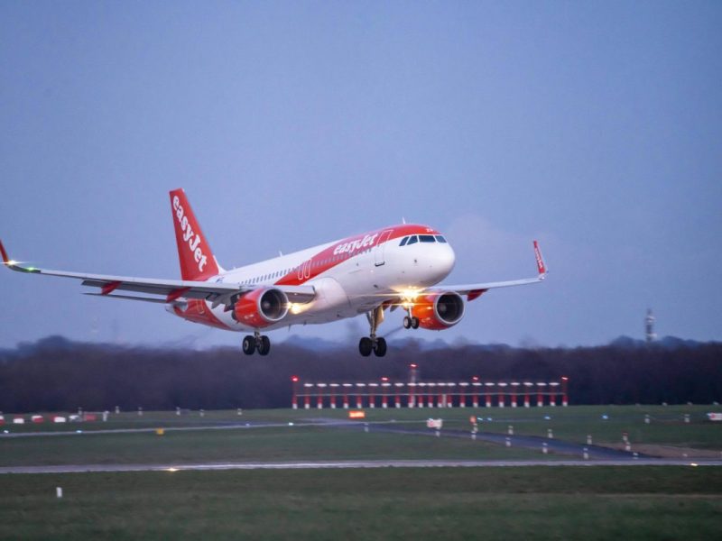 Eine Easyjet-Maschine musste in Hannover runter.
