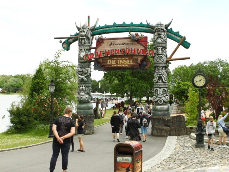 Im Heide Park Soltau in Niedersachsen gibt es viel Neues. (Archivbild)