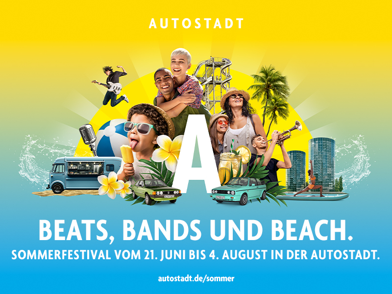 Vom 21. Juni bis 4. August findet das Sommerfestival mit 29 Live-Konzerten statt.