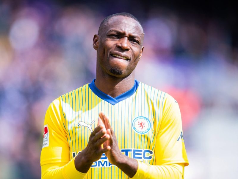 Anthony Ujah verlässt Eintracht Braunschweig.