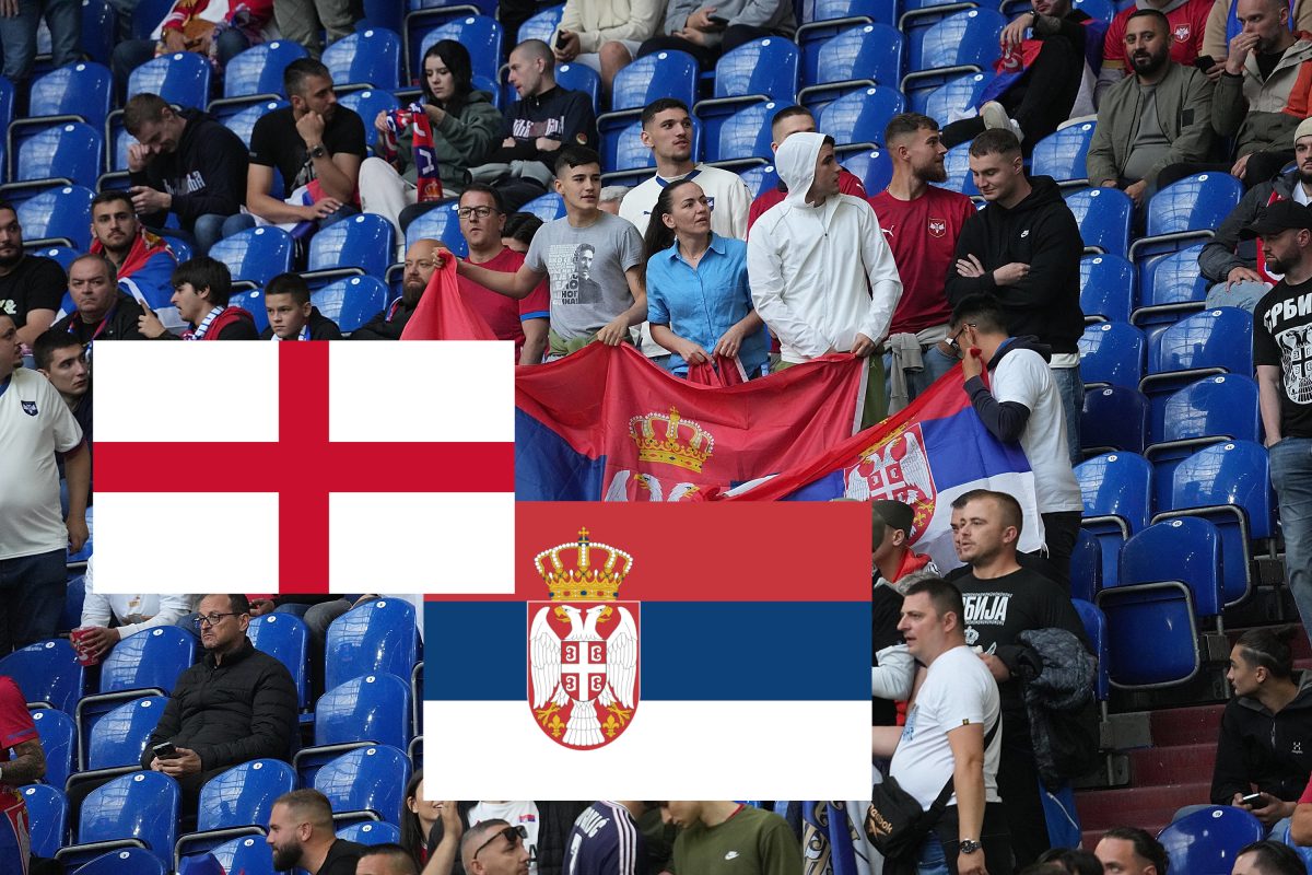 Serbien - England hatte bei der EM 2024 noch nicht begonnen, als viele Fans schon ihr Feindbild für die Partie auf Schalke gefunden hatten.