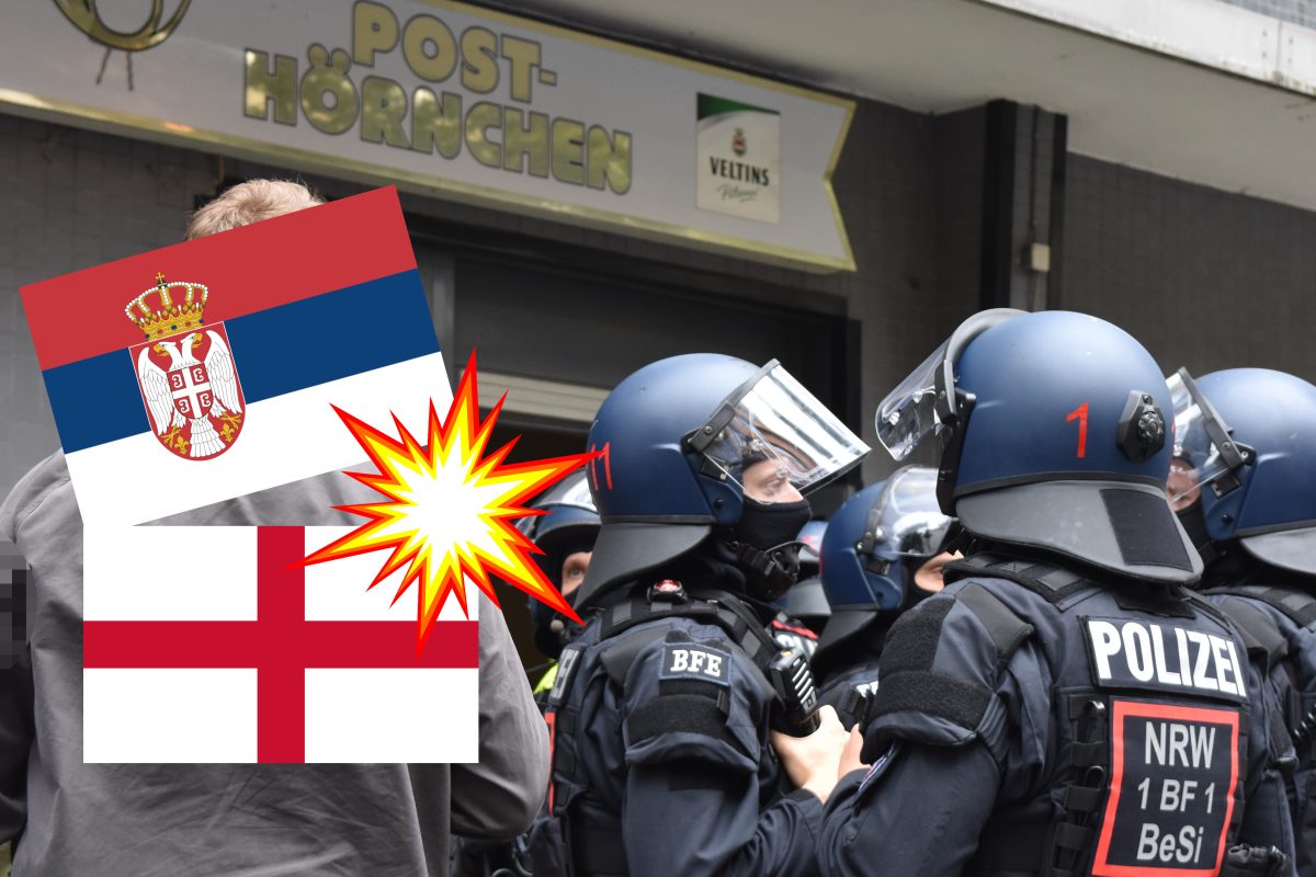 Vor Serbien - England kracht es schon gewaltig.