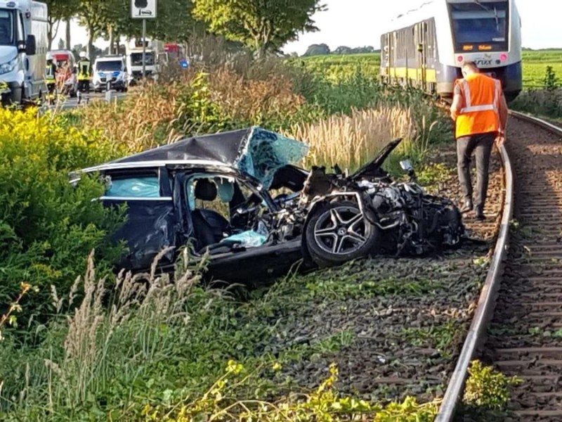 Schlimmer Crash an der B4 im kreis Gifhorn!