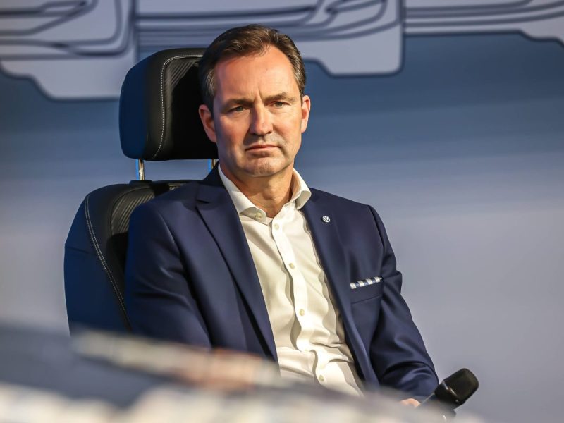 VW Markenchef Thomas Schäfer hat sich an die Belegschaft gewendet. (Archivbild)