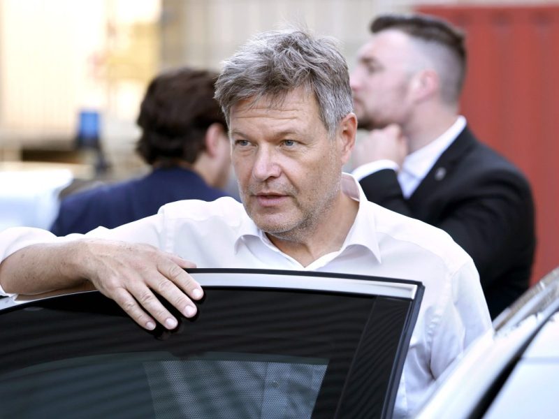 Bundeswirtschaftsminister Robert Habeck (Grüne) ist einmal mehr der Sündenbock.