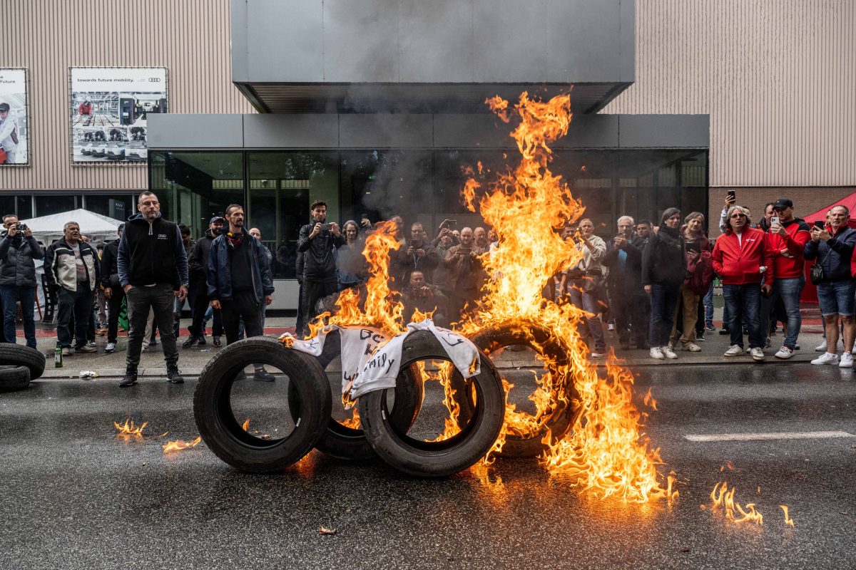 Bei den Audi-Mitarbeitern in Brüssel herrscht pure Angst.