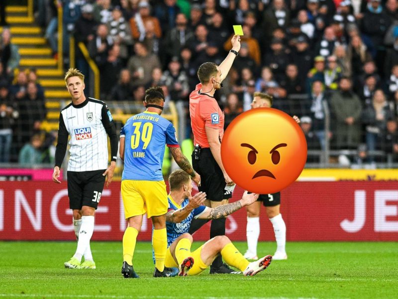 Im Spiel Ulm - Braunschweig lief für den BTSV wenig zusammen. Eine Szene ließ die Löwen-Anhänger jedoch so richtig kochen.