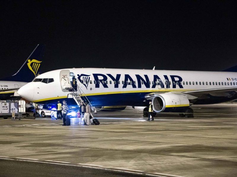 Schon wieder gab es Probleme bei einer Ryanair-Maschine an einem deutschen Flughafen. (Archivbild)