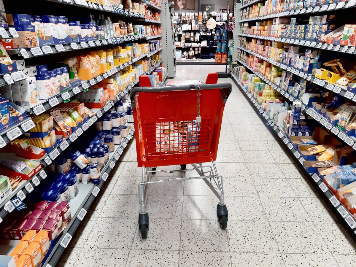 Supermarkt Einkaufswagen