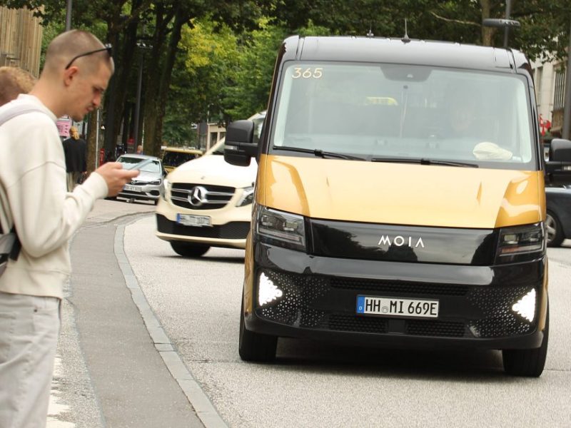 VW hat mit Moia ein besonderes Projekt in Hamburg gestartet.