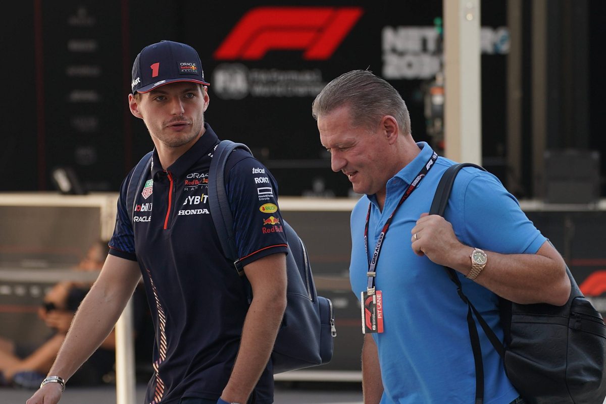 Formel 1: Max und Jos Verstappen im Gespräch.