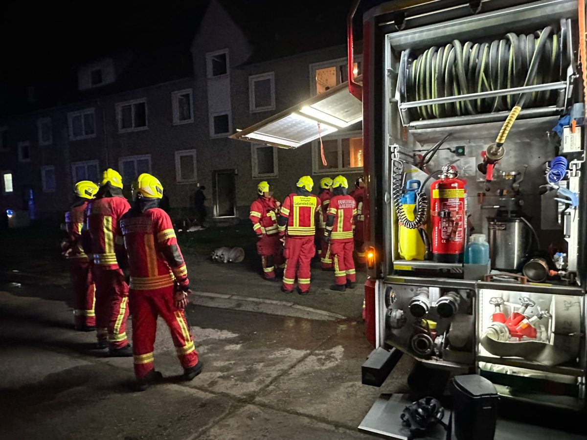 Nachdem in einem Keller in Salzgitter ein Feuer ausgebrochen ist, Ã¤uÃŸert ein Anwohner einen schlimmen Verdacht.