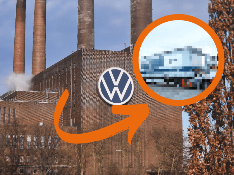 Auf dem VW Werksgelände läuft derzeit ein spannendes Experiment.