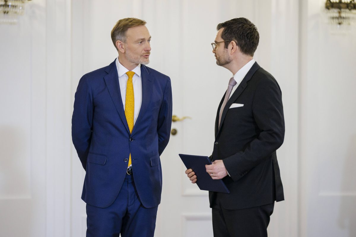 Christian Lindner und Marco Buschmann