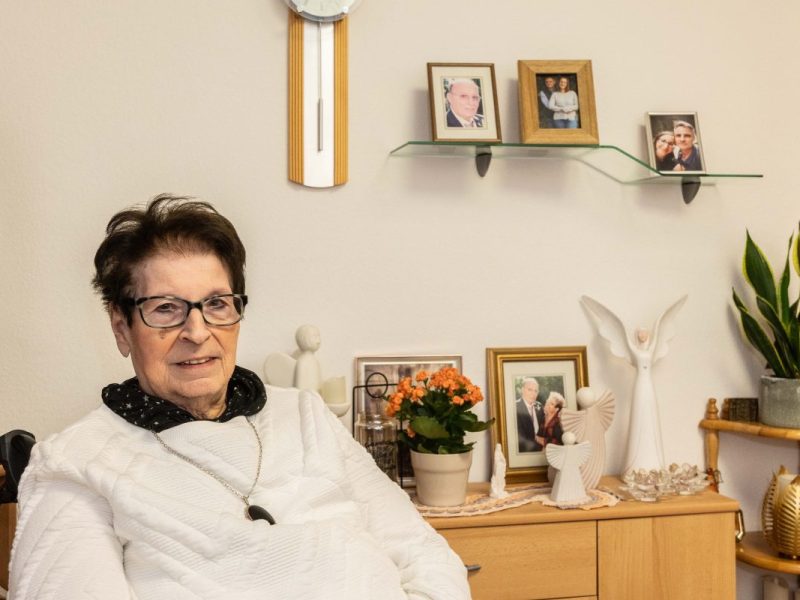 Hannelore Schöpe, Betreiberin der Kneipe 