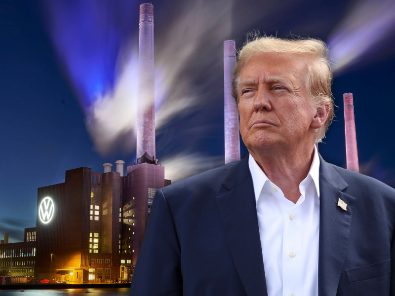 Unruhige Zeiten für VW. Und jetzt kommt auch noch Donald Trump.