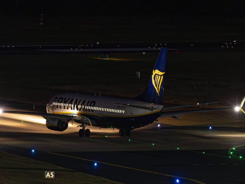 Eine Ryanair-Maschine musste in Hannover landen. Eigentlich sollte sie nach Berlin.