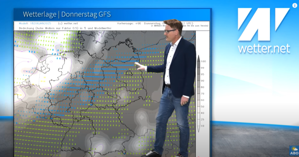 Wetterprognose am 7. Januar, Dominik Jung