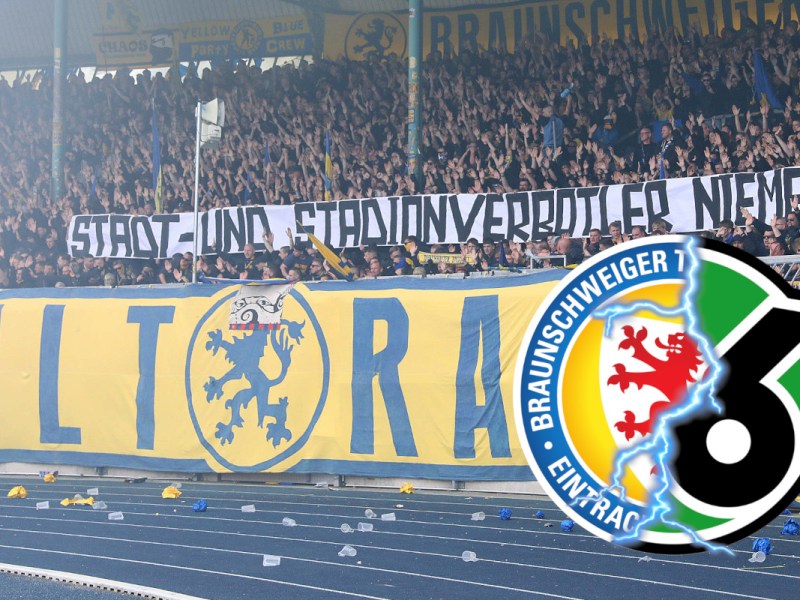 Radikale Maßnahme der Ultras von Eintracht Braunschweig.