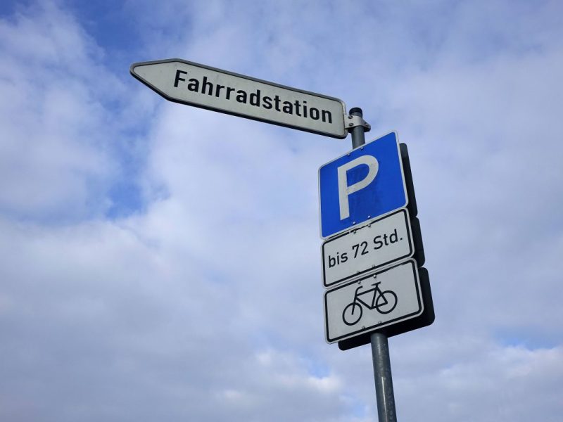 Fahrradparkplatz in Braunschweig (Symbolbild)