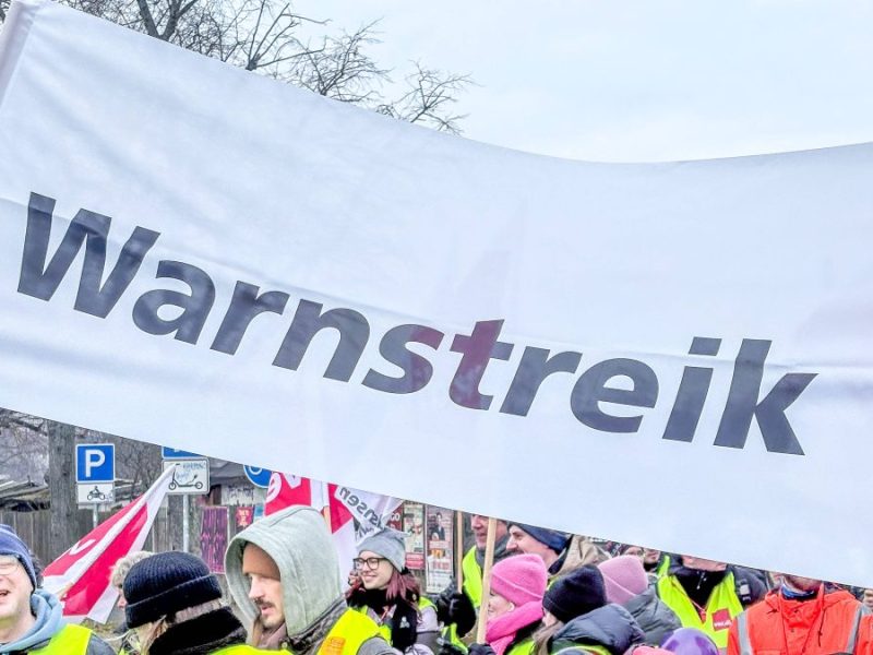 Der Streik geht weiter.